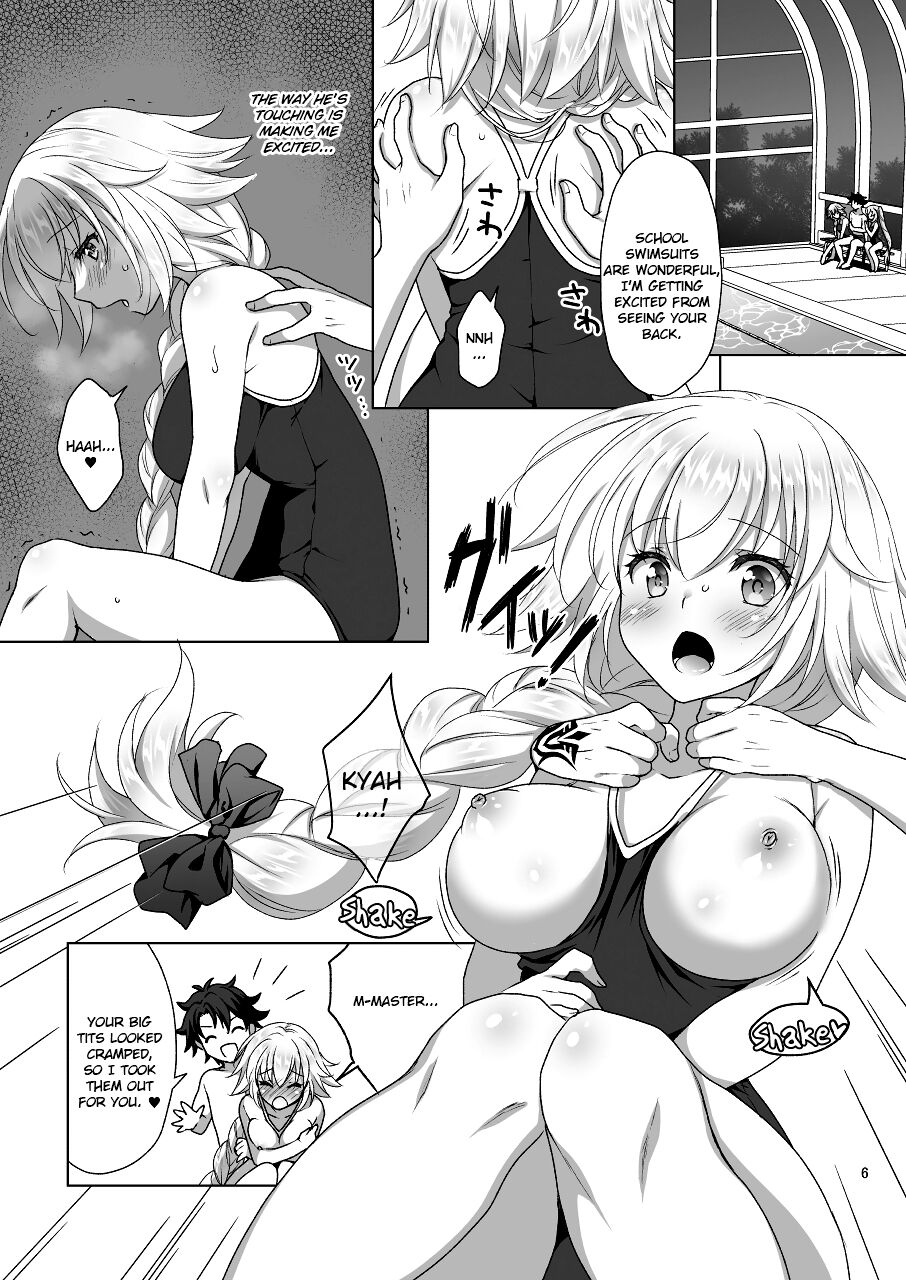 Hentai Manga Comic-A Book About Jeanne's & Maries's School Swimsuits-Read-6